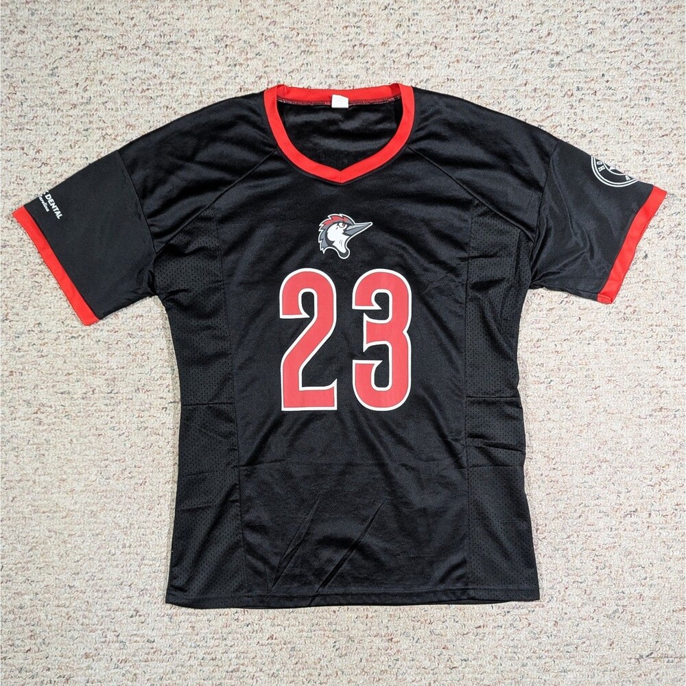 Fayetteville Woodpeckers Football Jersey Shirt XL Black Houston Astros MiLB SGA